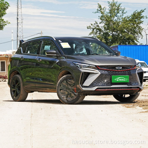 Veicoli economici Geely Binyue Electric Car Motore DCT SUV a 5 posti in stock Geely Binyue Auto per Geely China usate auto
